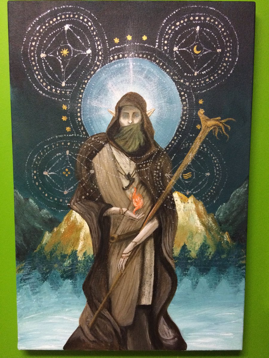 900x1200 On Twitter I Know I'Ve Already Painted Solas, But - Solas Painting