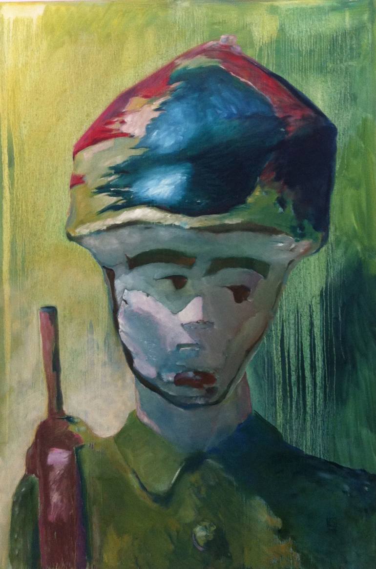 770x1166 Saatchi Art Toy Soldier - Soldier Painting