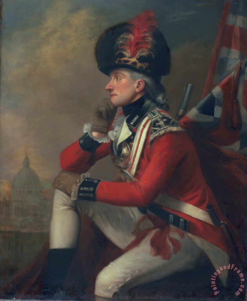 789x960 English School A Soldier Called Major John Andre Painting - Soldier Painting
