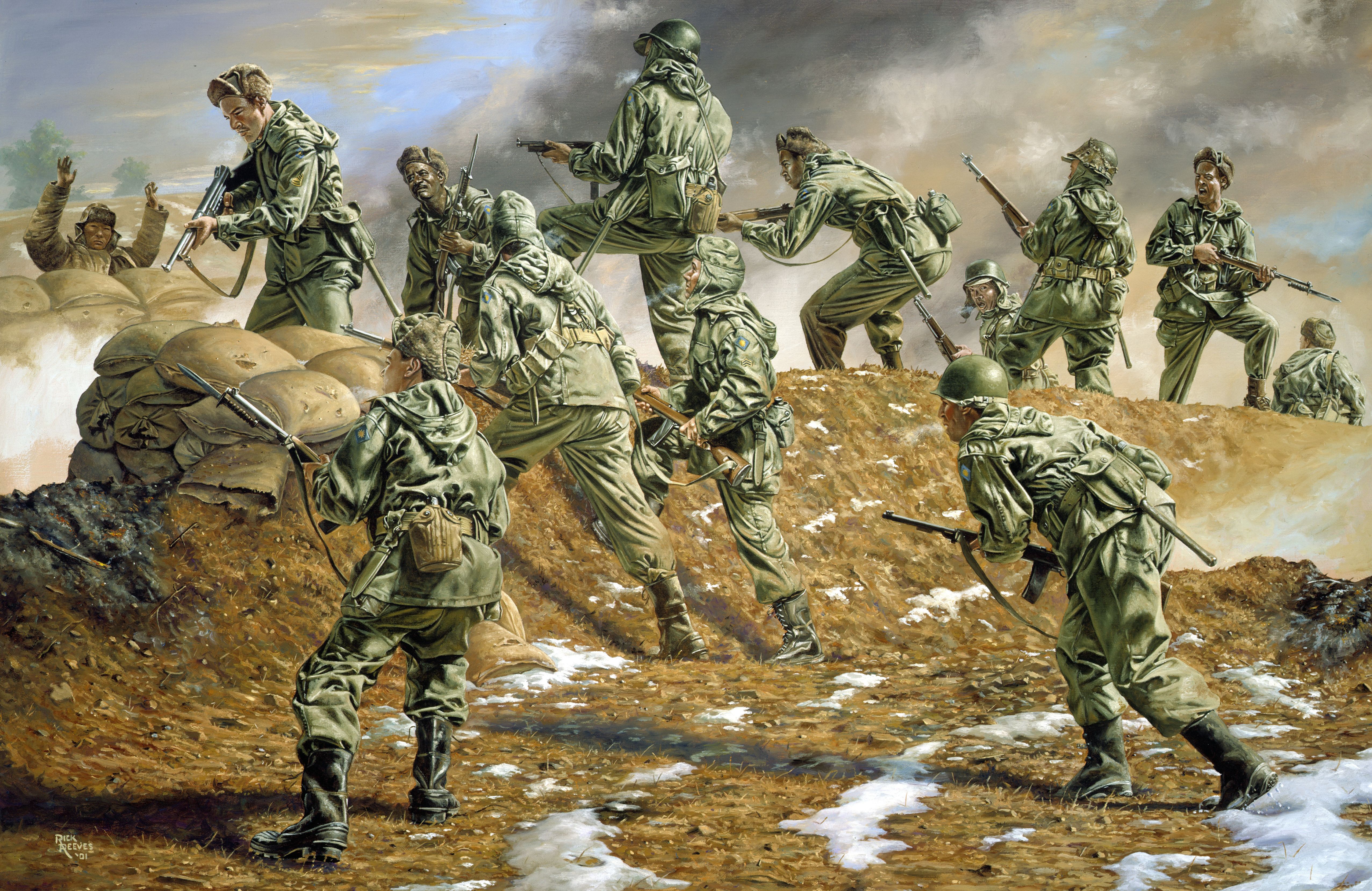 5106x3316 Pictures Soldiers Painting Art Army 5106x3316 - Soldiers Painting