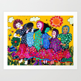 264x264 Prints By Kiki Suarez Society6 - Solidarity Painting