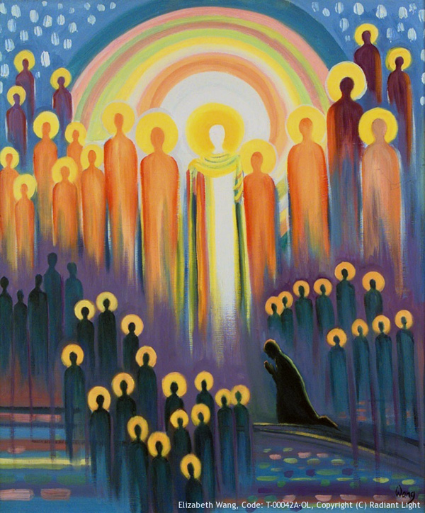 600x724 Spiritual Solidarity Binds Us To Souls In Purgatory - Solidarity Painting