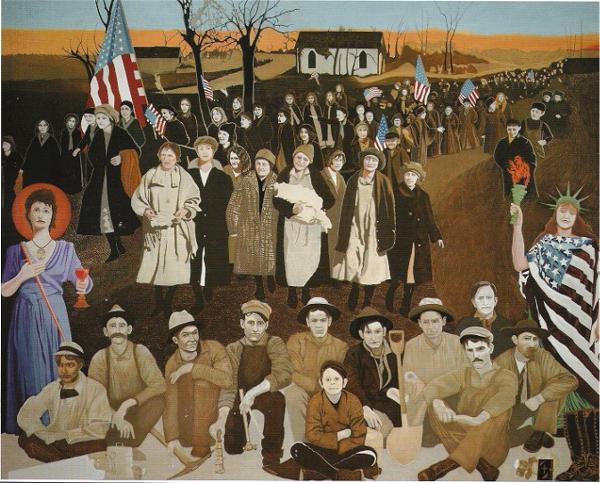 600x483 Epic Paintings - Solidarity Painting