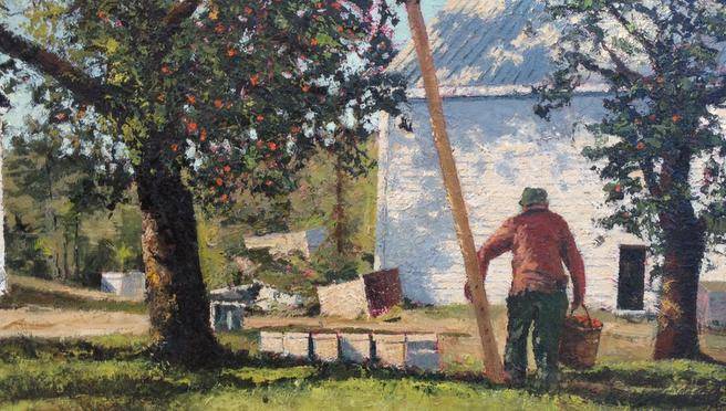 656x372 Michael Hayes's Solo Show Of Rural Scenes Evokes Nostalgia Among - Solo Painting