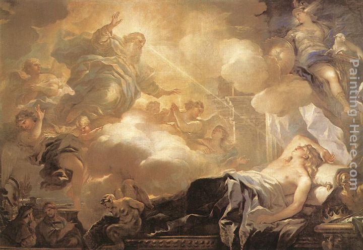 720x497 Luca Giordano Dream Of Solomon Painting Anysize 50% Off - Solomon Painting
