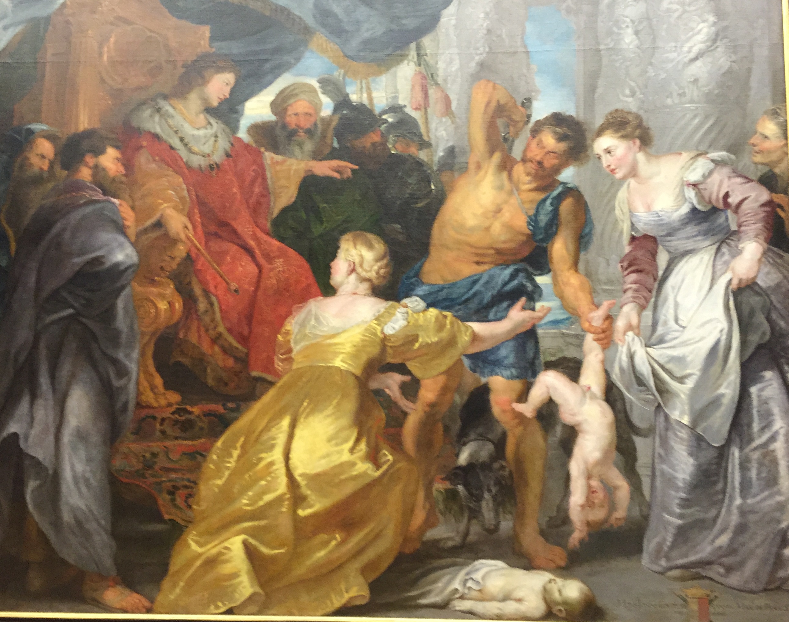 2581x2037 Rubens' Painting Of The Judgement Of Solomon Richard Smith's Non - Solomon Painting