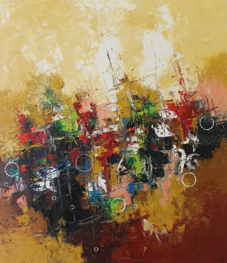 770x891 Saatchi Art Diversity Painting By Solomon Okpurukhre - Solomon Painting