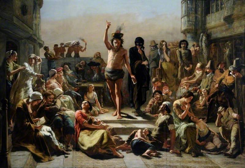 800x550 Solomon Eagle Art Uk - Solomon Painting