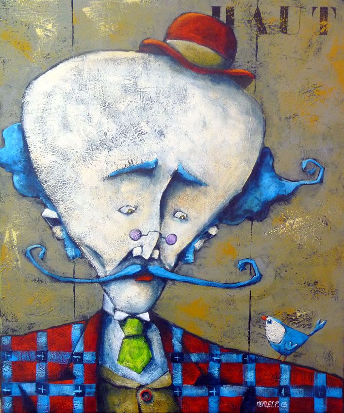 709x852 Pascal Merlet - Sombrero Painting