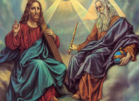 530x386 Is Jesus Christ The Begotten Son Of God Peacebook - Son Of God Painting