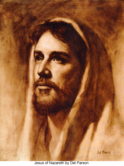 400x538 Son Of Man - Son Of God Painting