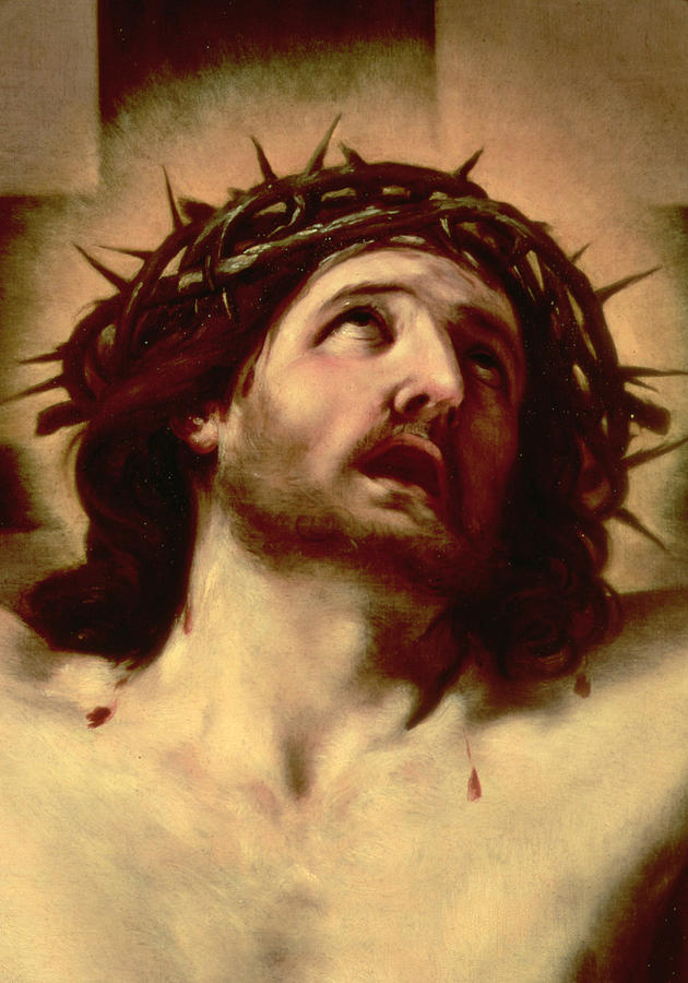 630x900 The Crown Of Thorns Painting By Guido Reni - Son Of God Painting