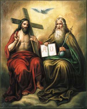 300x376 Christian Trinity And The Sons Of Noah - Son Of God Painting