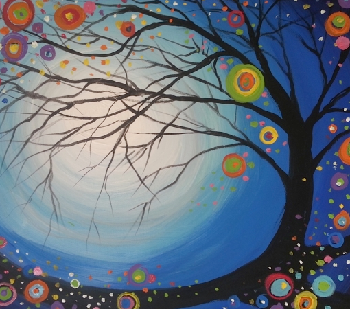 510x450 Moonlight Sonata - Sonata Painting