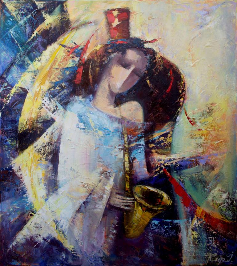 770x864 Saatchi Art Sonata Painting By Ivan Kyrylenko - Sonata Painting
