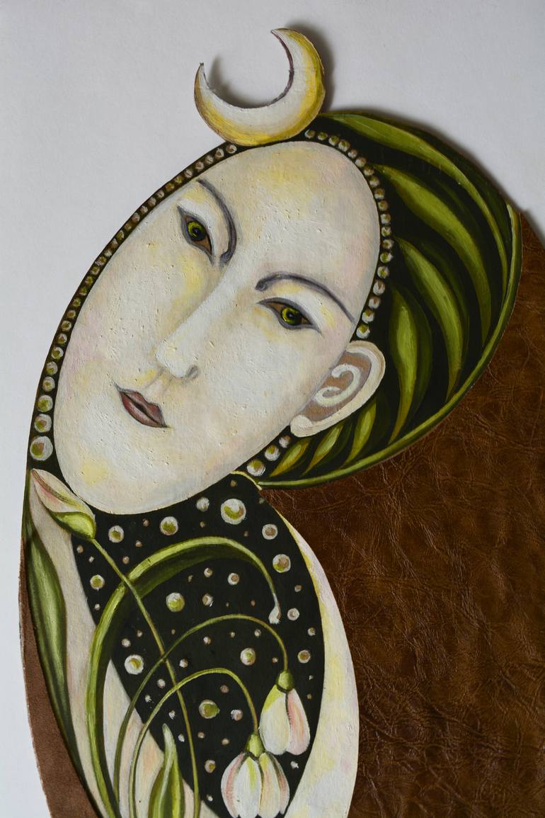 770x1155 Saatchi Art Moonlight Sonata Painting By Olga Troyan - Sonata Painting