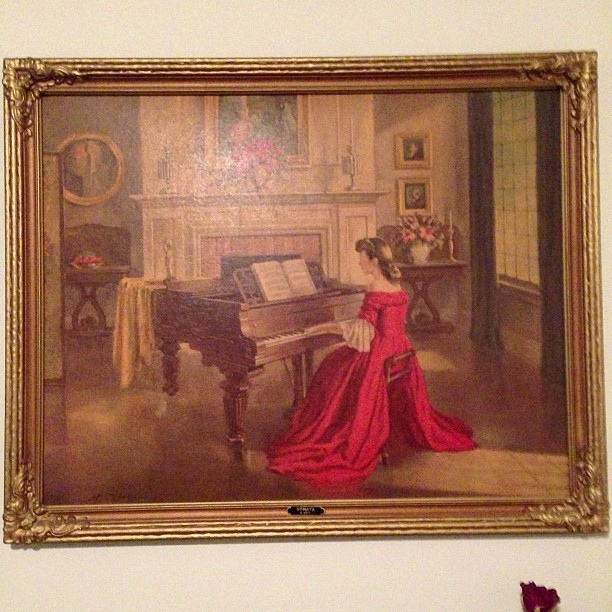 612x612 The Painting, Entitled Sonata By M. Ditlef. Rene C - Sonata Painting