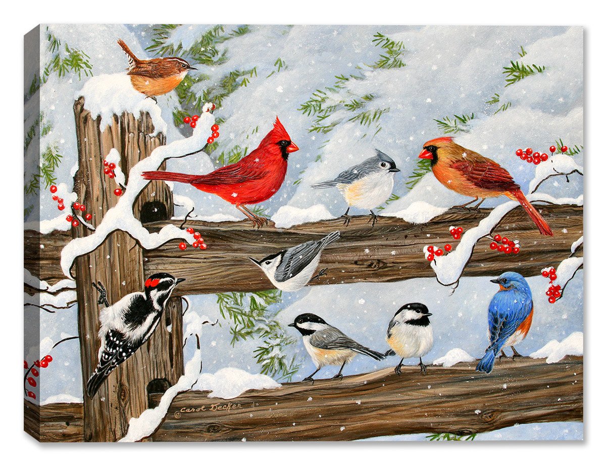 1200x923 Songbird Convention - Songbird Painting