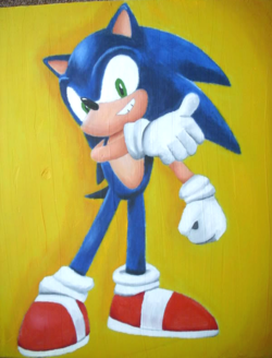 250x328 Sonic Paintings - Sonic Painting