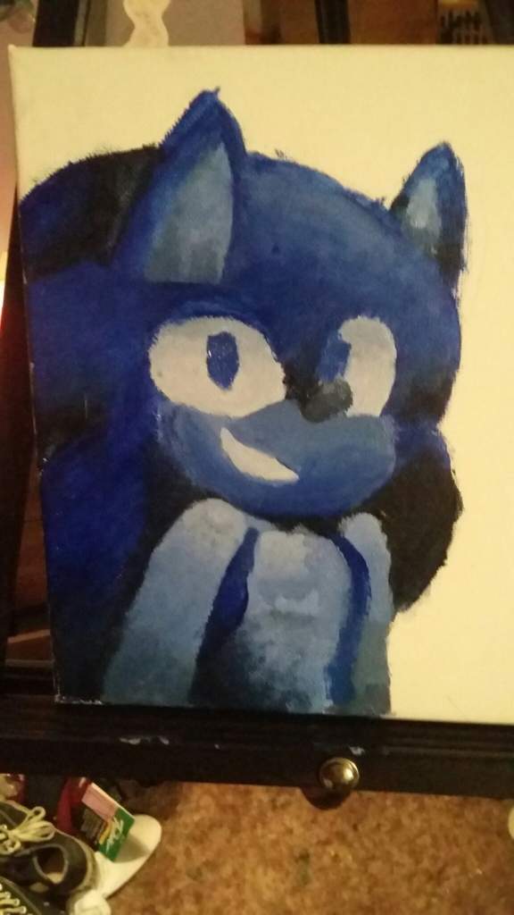576x1024 Monochromatic Sonic Painting! Sonic The Hedgehog! Amino - Sonic Painting