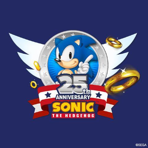 480x480 Sega Celebrates 25th Anniversary Of Sonic - Sonic The Hedgehog Painting