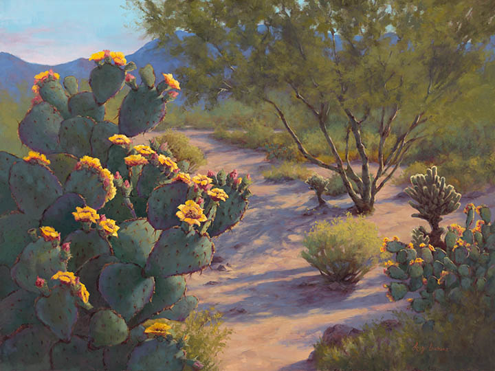 720x540 Silence - Sonoran Desert Painting