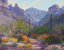 250x196 Carol Swinney A Feel For The Land - Sonoran Desert Painting