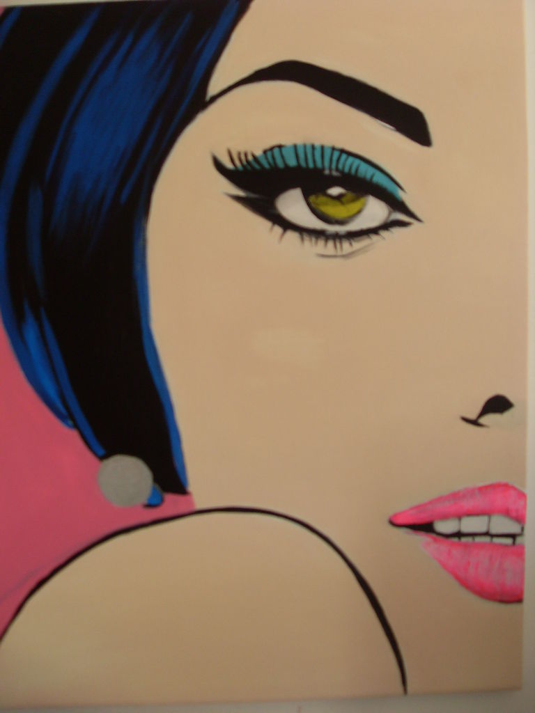 768x1024 Sofya (Renaud Vallon) - Sophia Loren Painting