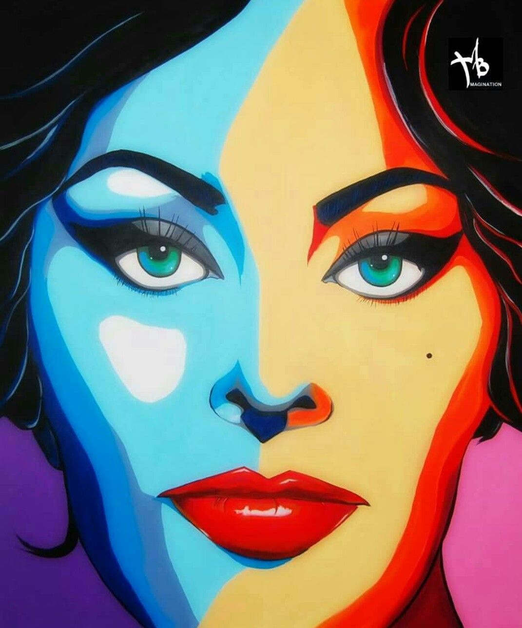 1071x1288 Painting Sophia Loren. Artist Maartje Brandts. Www.maartjebrandts - Sophia Loren Painting