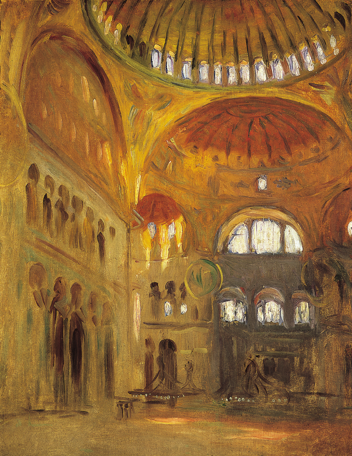 1208x1565 Fileinterior Of The Hagia Sophia.jpg - Sophia Painting