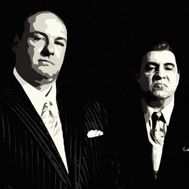 650x650 Sopranos Artwork - Sopranos Painting
