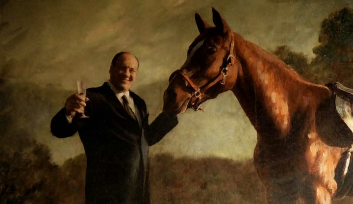 720x416 Rip James Gandolfini The Art Minute - Sopranos Painting