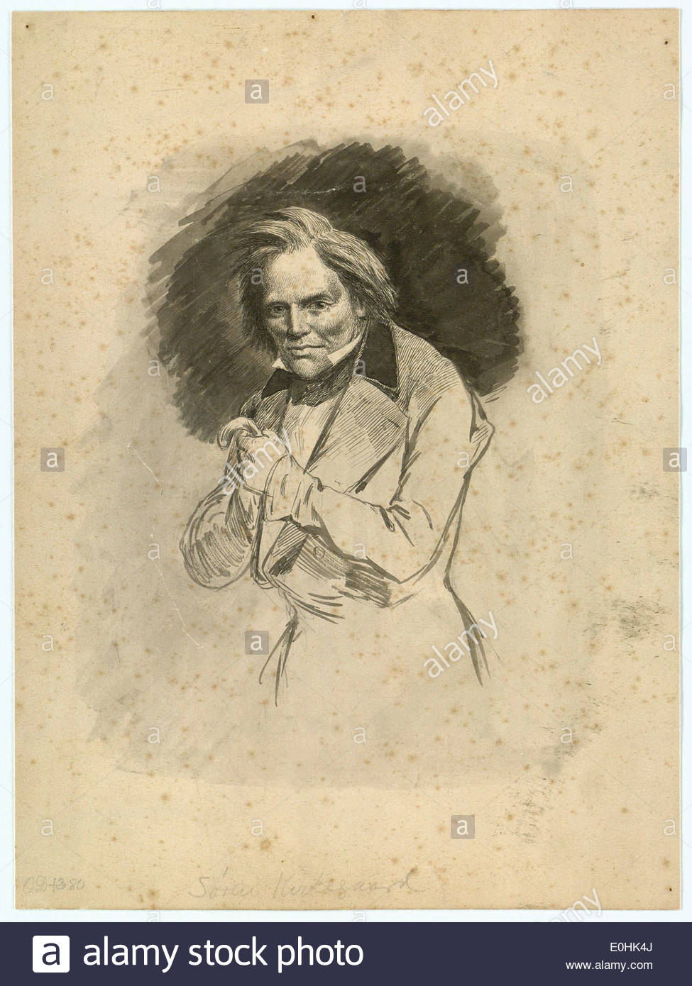 975x1390 Kierkegaard (1813 1855 Stock Photo 69229682 - Soren Kierkegaard Painting