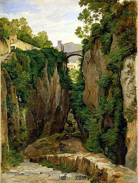 463x615 Rocky Ravine - Sorrento Painting