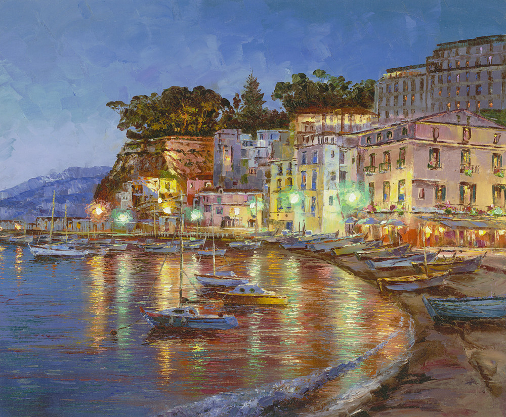 1000x825 Sam Park On Creating New Impressionism - Sorrento Painting