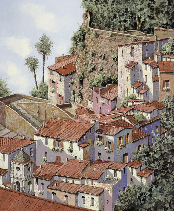 744x900 Sorrento Painting By Guido Borelli - Sorrento Painting