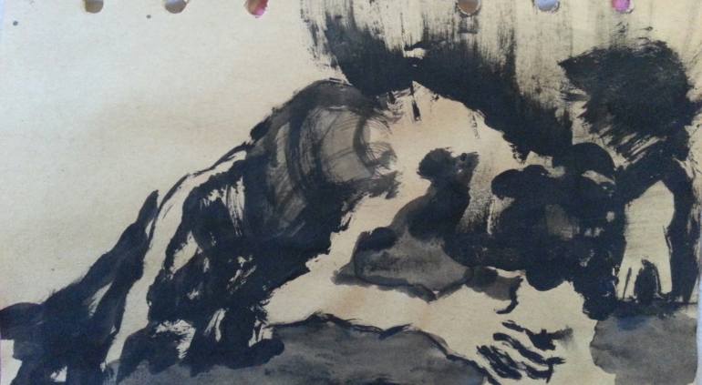 770x423 Saatchi Art Sorrow Painting By Teon Kur - Sorrow Painting