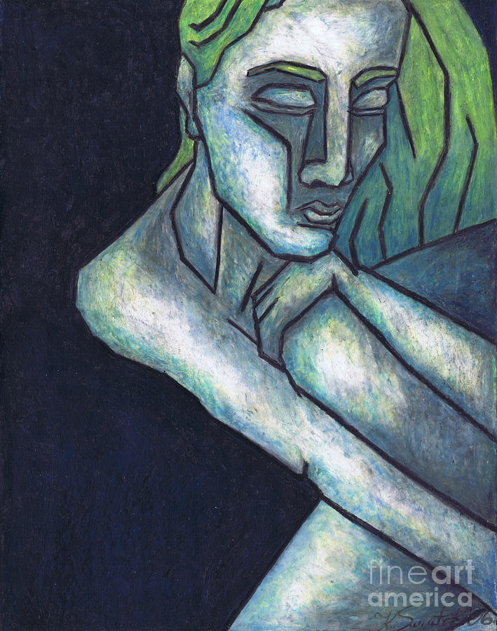 709x900 Sorrow Painting By Kamil Swiatek - Sorrow Painting