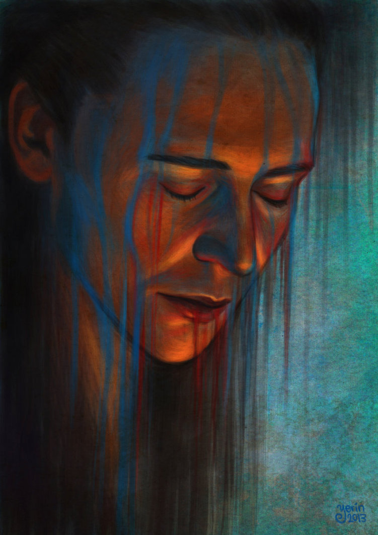 751x1063 Sorrow By Slugette - Sorrow Painting