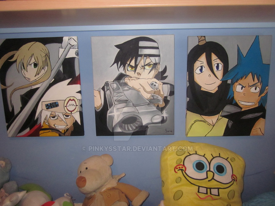 900x675 Soul Eater Paintings By Pinkysstar - Soul Eater Painting