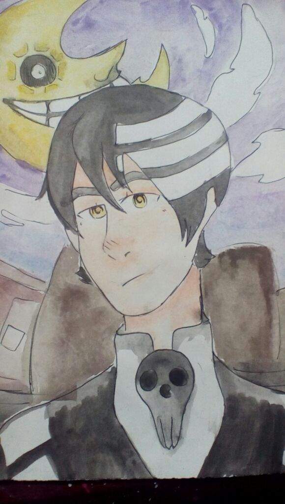 580x1024 Soul Eater Fanart Artistic Support Amino - Soul Eater Painting