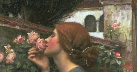 479x251 Pre Raphaelite Art The Soul Of The Rose - Soul Of The Rose Painting