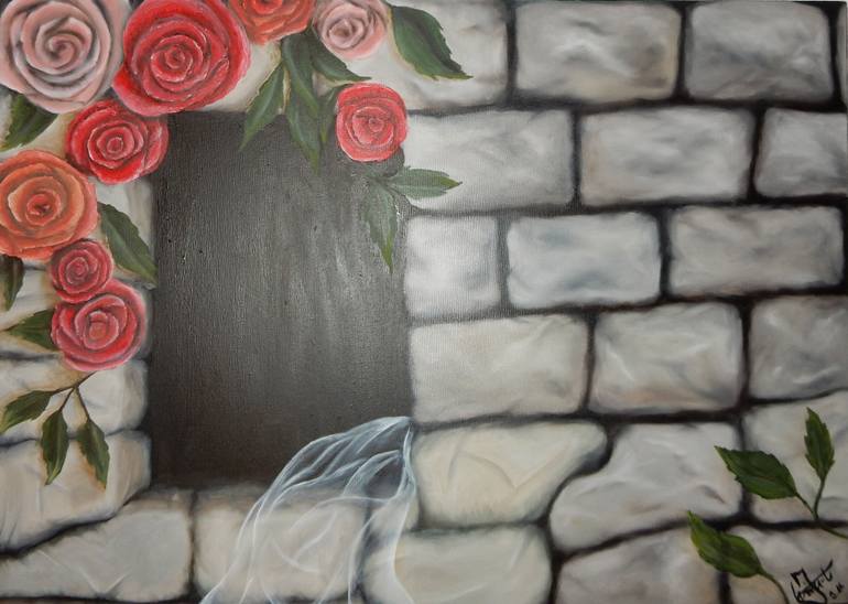 770x548 Saatchi Art Soul Of The Rose Painting By Art Made - Soul Of The Rose Painting