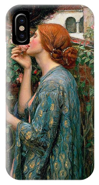 316x592 The Soul Of The Rose Iphone X Case For Sale By John William Waterhouse - Soul Of The Rose Painting