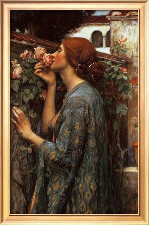 298x450 The Soul Of The Rose, 1908 John William Waterhouse, William - Soul Of The Rose Painting