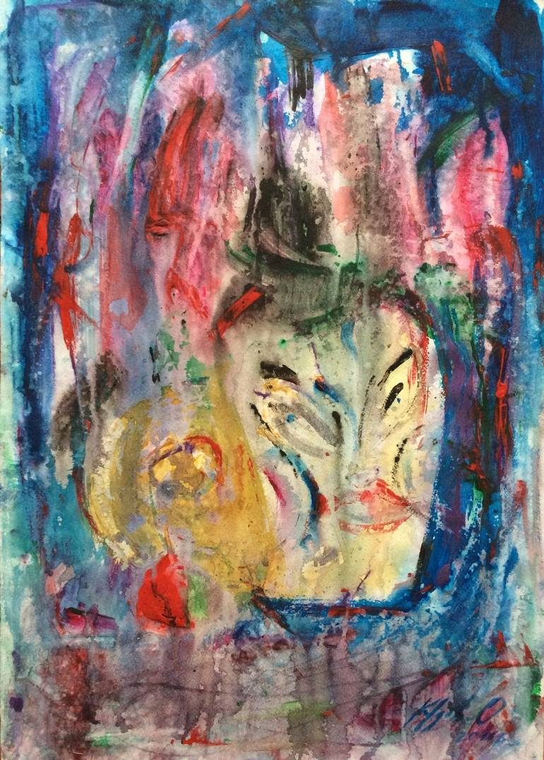 770x1076 Saatchi Art Impression Of The Soul Painting By Orest Vasyl Kuziv - Soul Painting
