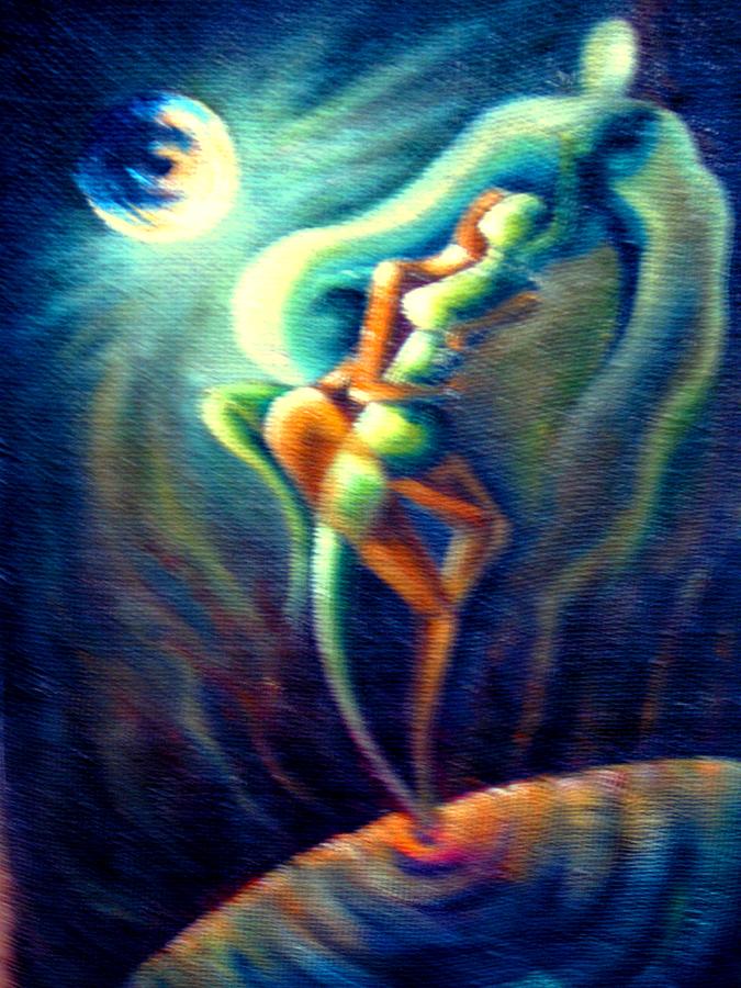 675x900 Soul Mate Painting By Rahul Malpani - Soul Painting