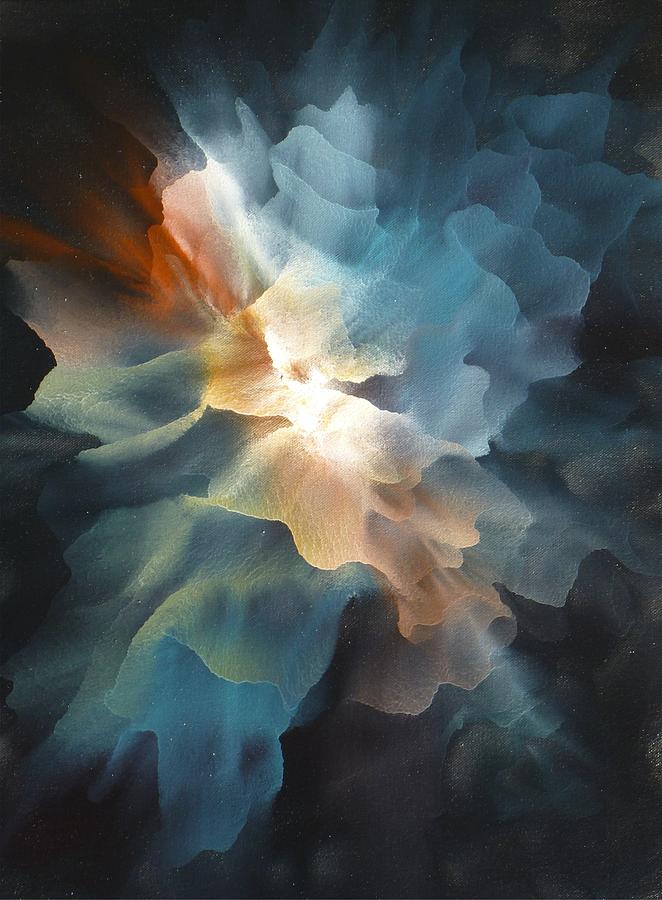 662x900 To Touch The Soul Painting By Tara Baden - Soul Painting