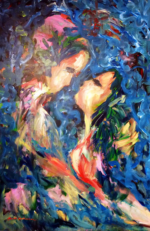 583x900 Soulmate Painting By Wanvisa Klawklean - Soulmate Painting