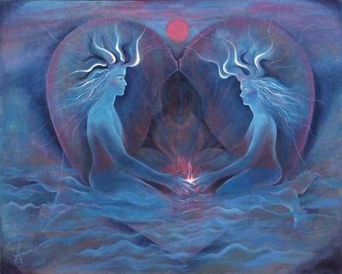 480x384 Guided Meditation To Find Your Soulmate, Mp3 Digital Download - Soulmate Painting